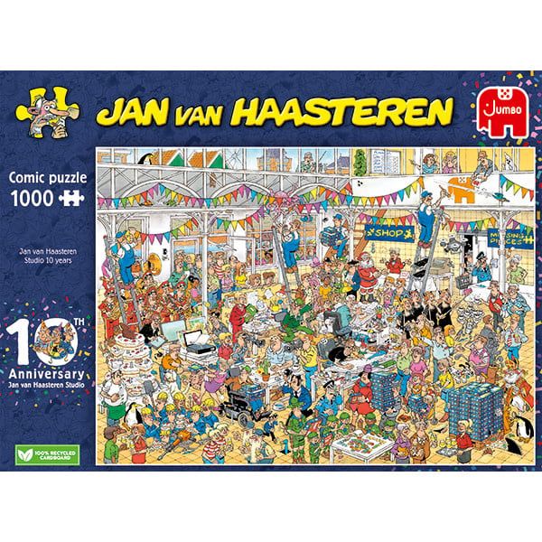 1000 pcs - Jan van Haasteren: 10th Anniversary