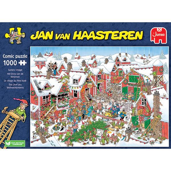 1000 pcs - Jan van Haasteren: Santa&#39;s Village