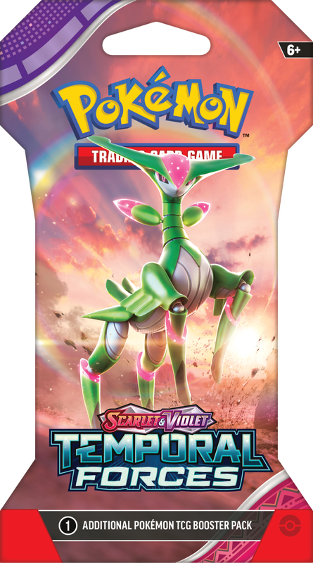 Pokemon TCG - Scarlet &amp; Violet: Temporal Forces Blister Pack