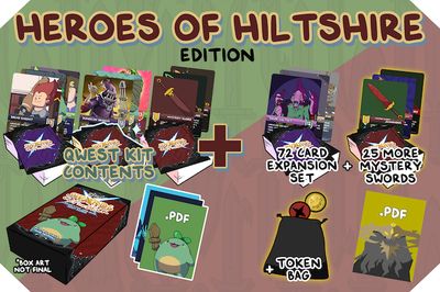Swords - Cut the Deck: Heroes of Hiltshire Edition