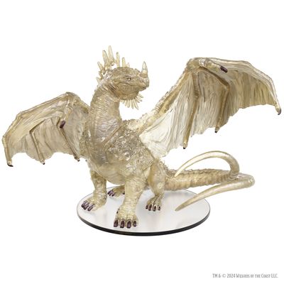 D&amp;D Icons of the Realms: Adult Crystal Dragon Premium Painted Miniature