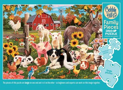 350 pcs - Family Farm (Family Puzzle)