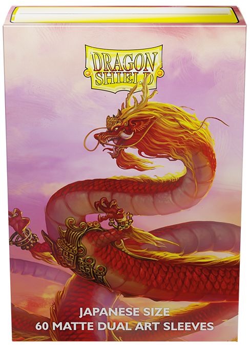 Sleeves - 59x86mm (Japanese) - Dragon Shield - 60/pk - Dual Matte - Year of the Wood Dragon