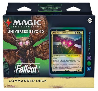 Magic The Gathering TCG Fallout Commander Decks (Set of 4)