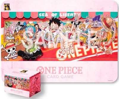 One Piece CG: 25th Edition Playmat &amp; Card Case