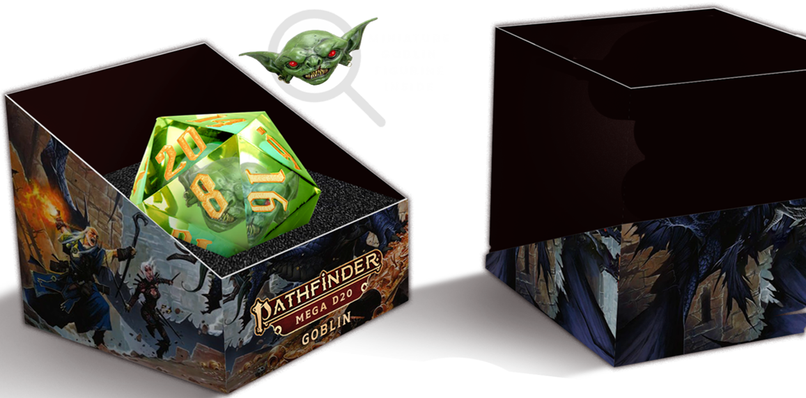Pathfinder: D20 Goblin (55mm)