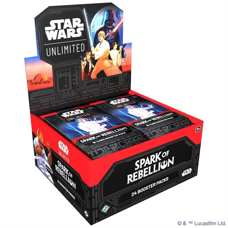 Star Wars Unlimited TCG Spark of Rebellion Booster Box **LIMIT 1 PER CUSTOMER**
