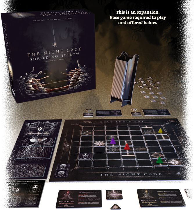 The Night Cage: Shrieking Hollow Expansion (Kickstarter Edition)