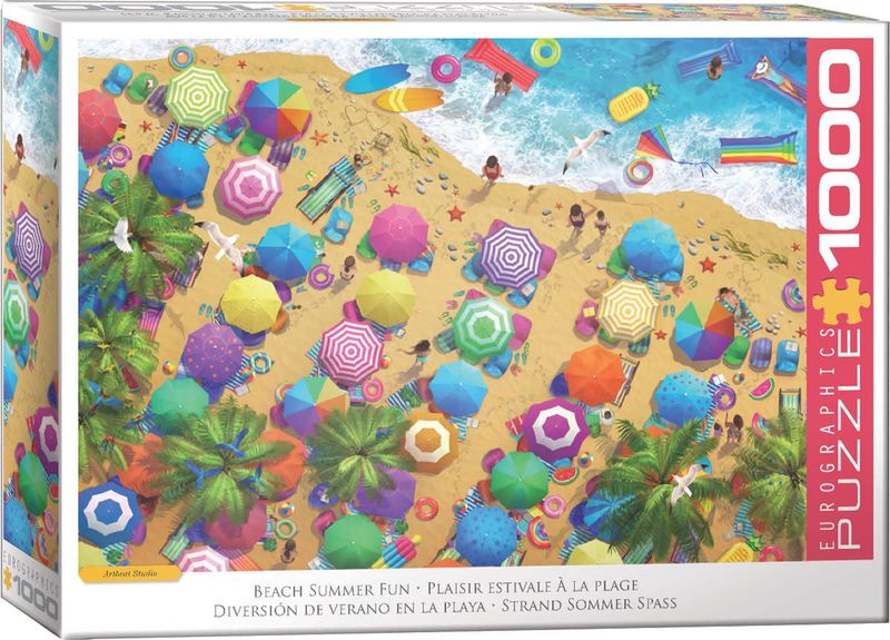 1000 pcs - Beach Summer Fun