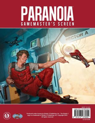 Paranoia RPG: The GM Screen