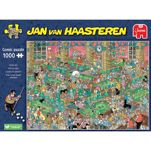 1000 pcs - Jan van Haasteren: Chalk Up!