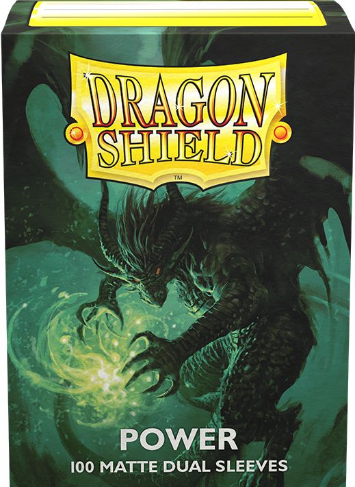 Sleeves - 63x88mm - Dragon Shield - 100/pk - Dual Matte - Power