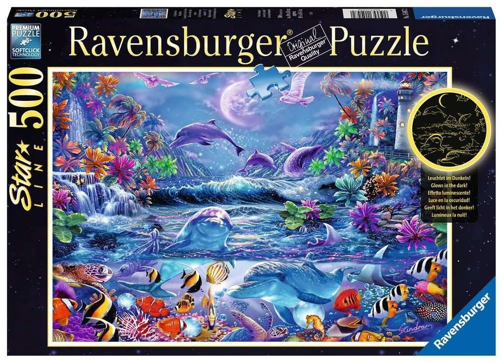 500 pcs - Glow in the Dark: Magical Moonlight