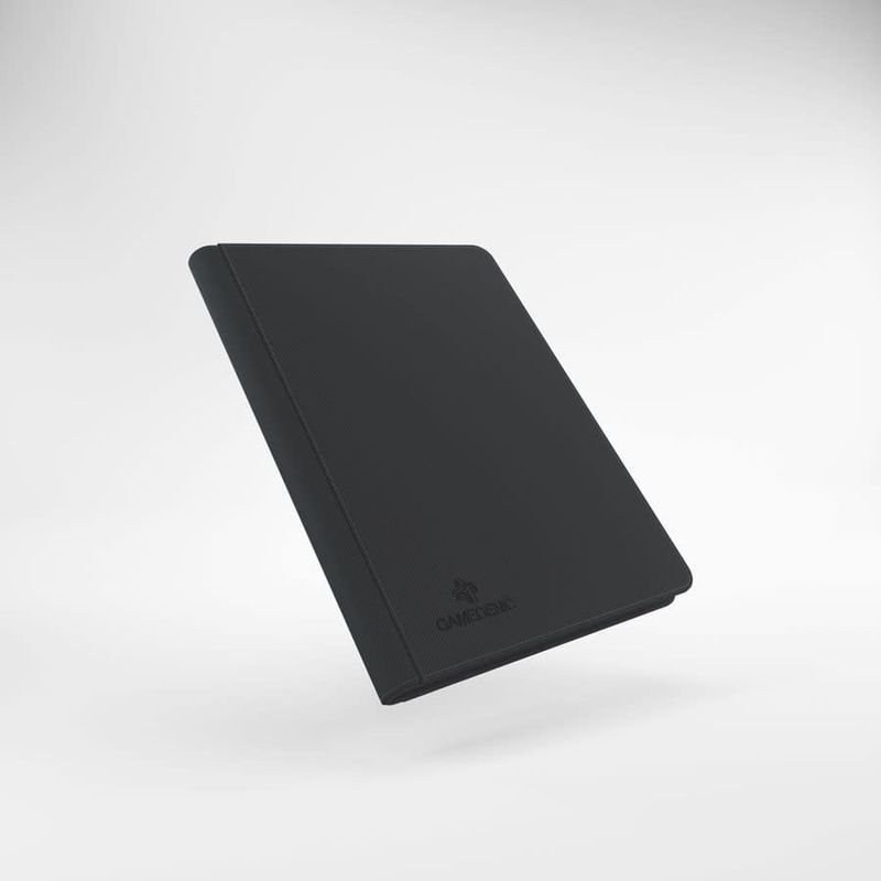 Zip-Up Ring Binder: Black Slim