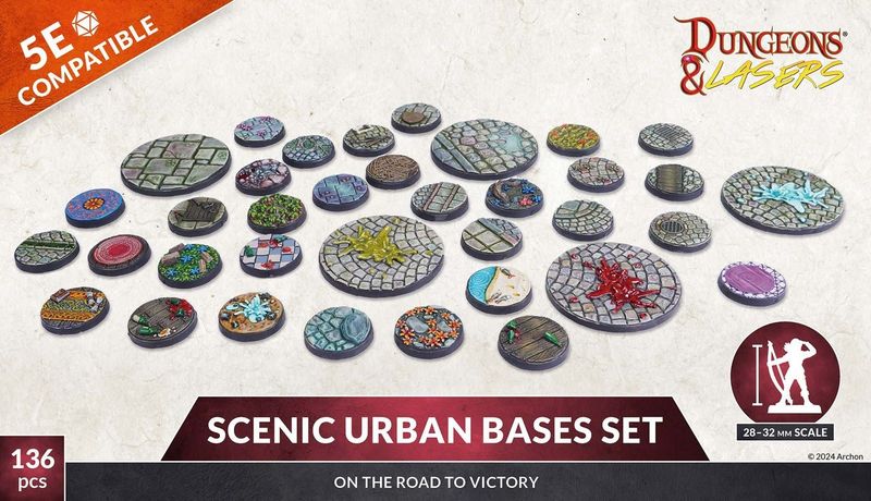 Dungeons &amp; Lasers: Scenic Urban Bases