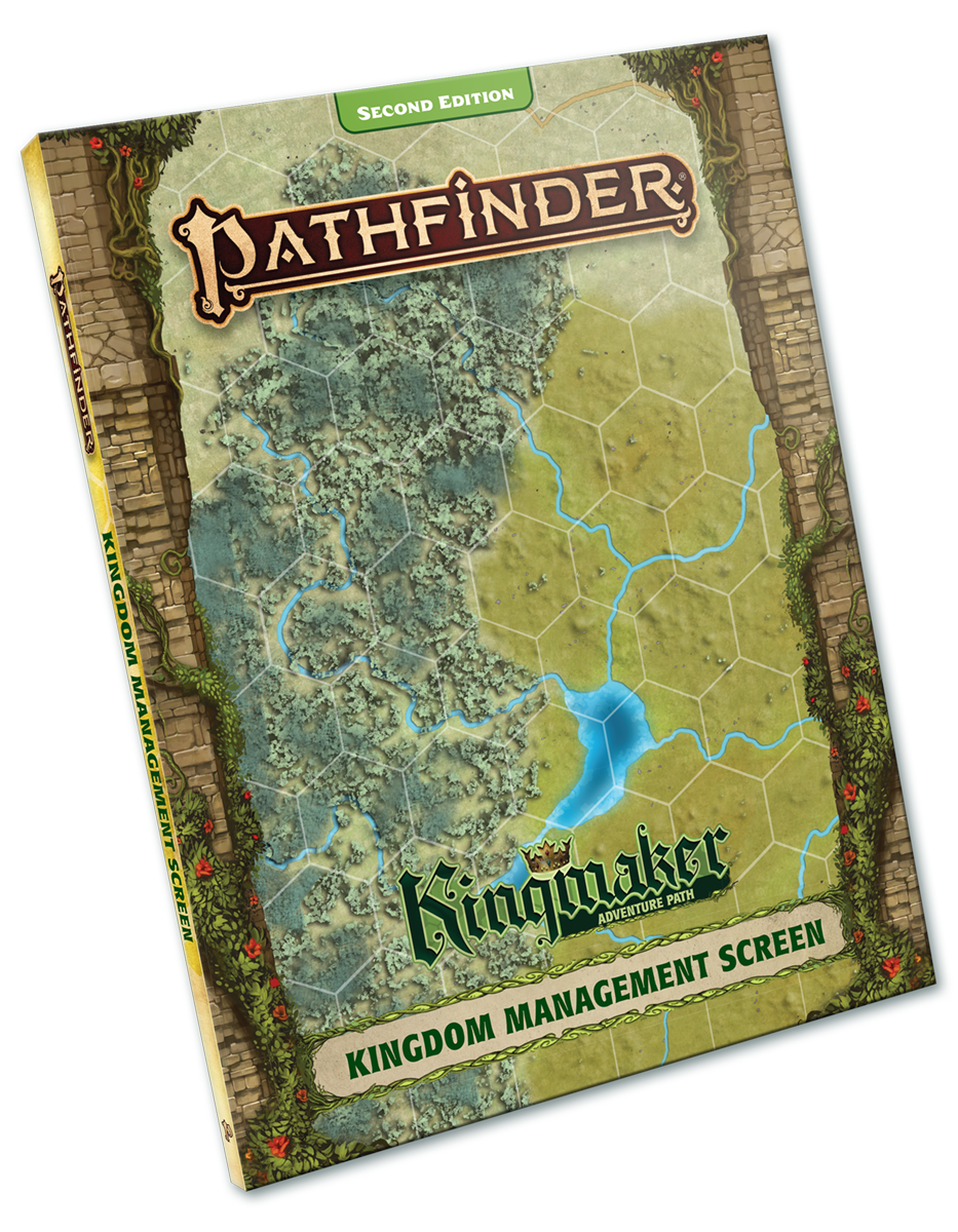 Pathfinder RPG 2E Kingmaker Management Screen