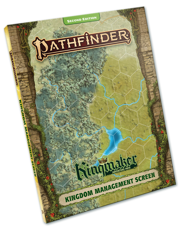 Pathfinder RPG 2E Kingmaker Management Screen