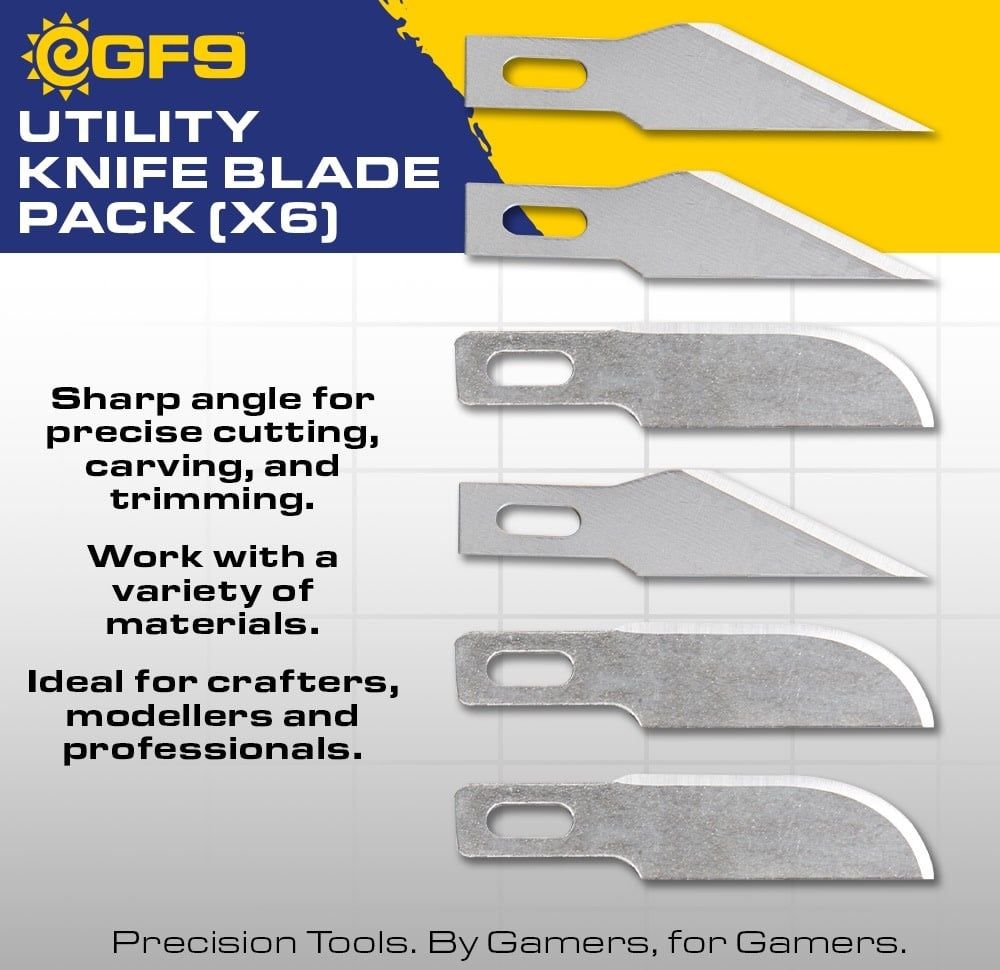 Gale Force Nine: Utility Knife Blade Pack