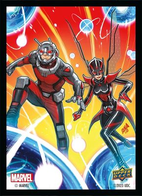 Sleeves - 66x91mm Ultra-Pro Matte Sleeves - Marvel: Ant-Man &amp; Wasp - 65p/k (Standard CCG)