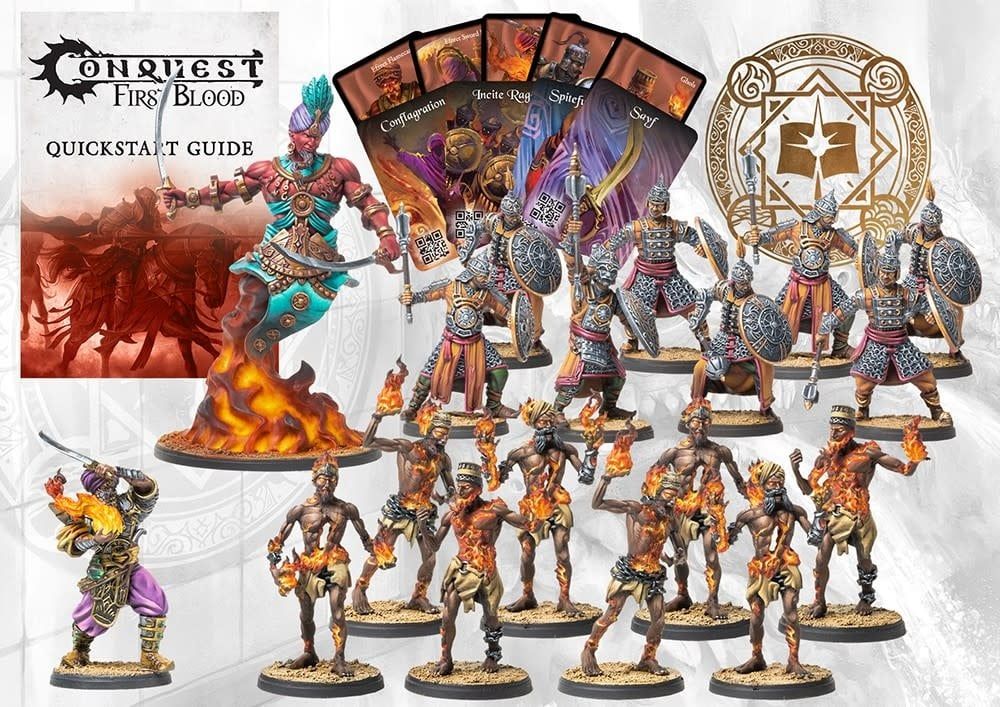 Conquest: First Blood Starter - Sorcerer Kings Warband