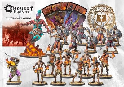 Conquest: First Blood Starter - Sorcerer Kings Warband