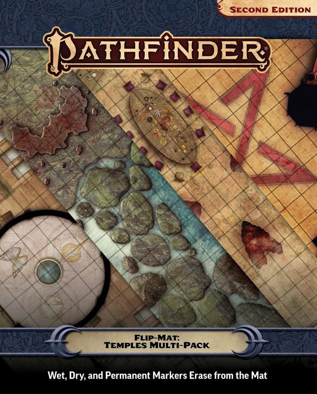 Pathfinder Flip-Mat - Temples Multi-Pack