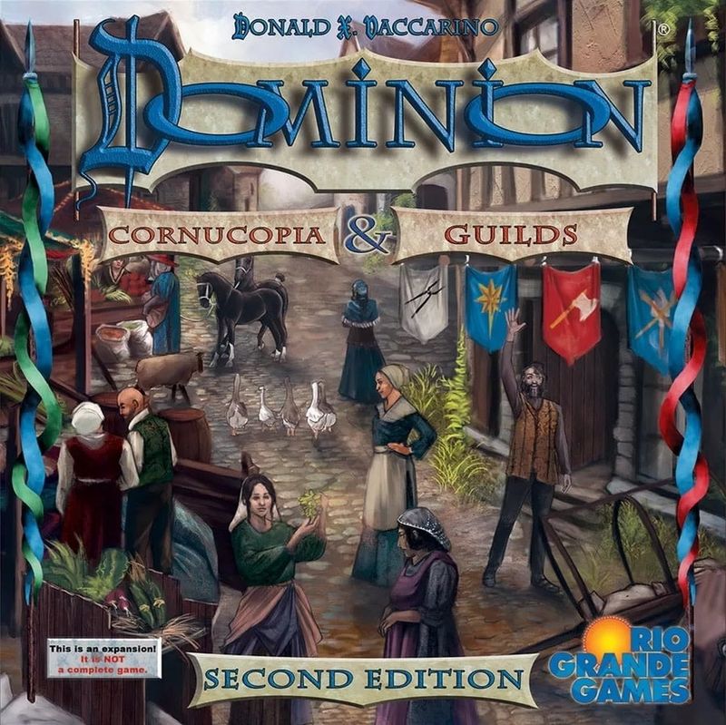 Dominion Second Edition: Cornucopia &amp; Guilds Expansion