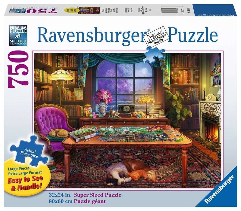 750 pcs - Puzzler&#39;s Place (Large Piece Format)