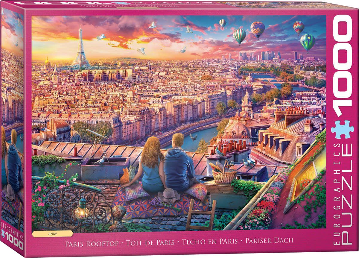 1000 pcs - Paris Rooftop