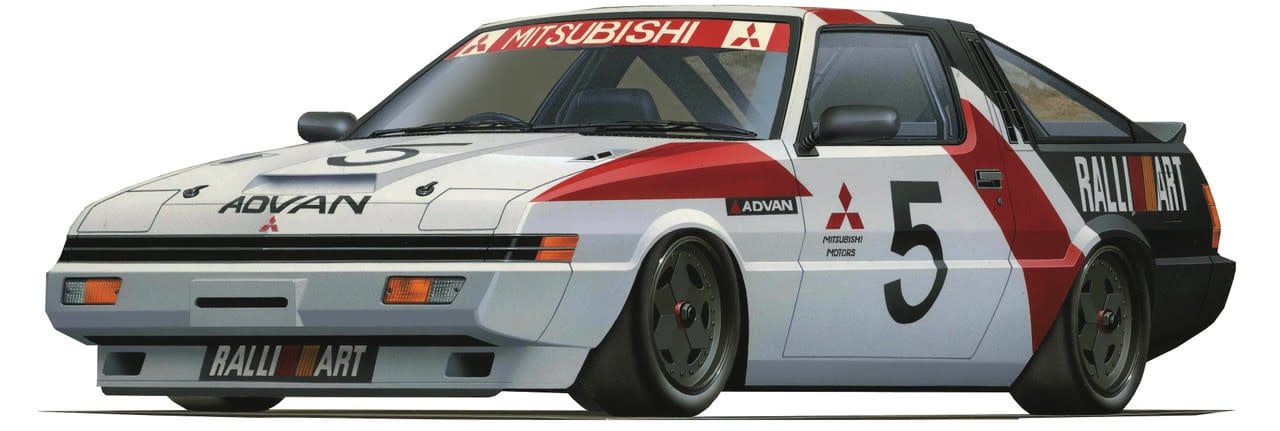1985 Mitsubishi Starion Model Kit (1:24 Scale)