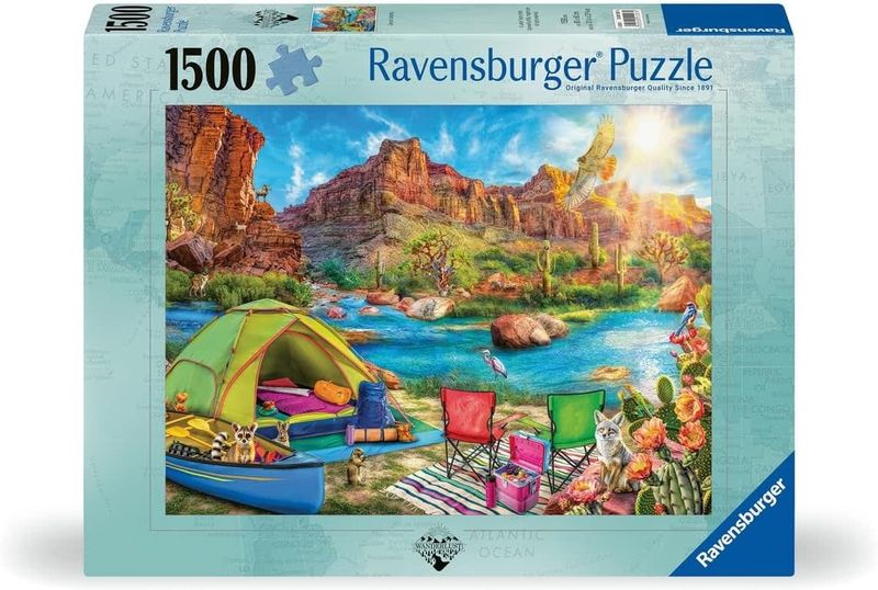 1500 pcs - Wanderlust: Canyon Camping