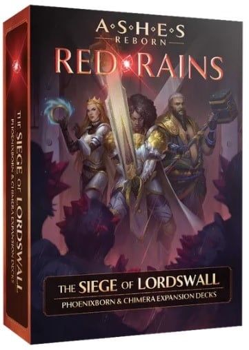 Ashes Reborn: Red Rains - The Siege of Lordswall: Phoenixborn &amp; Chimera Expansion Decks