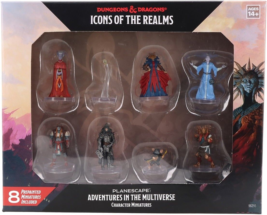 D&amp;D Icons of the Realms - Planescape: Adventures in the Multiverse - Character Miniatures