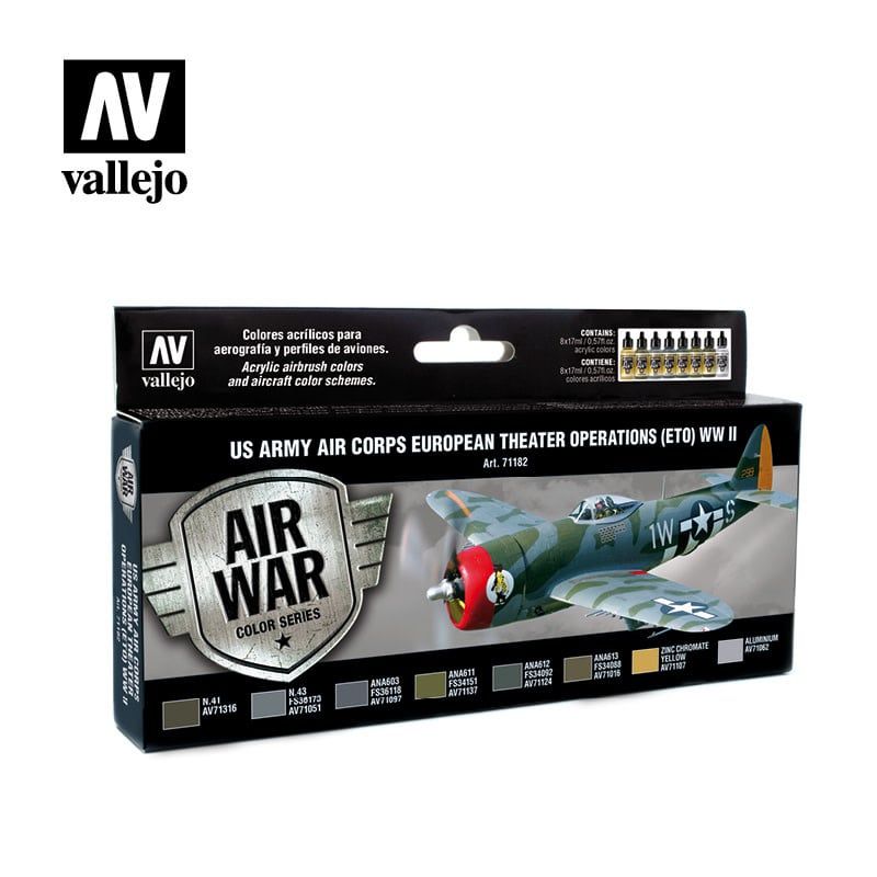 US Army Air Corps European Theater Operstions (ETO) WWII Paint Set