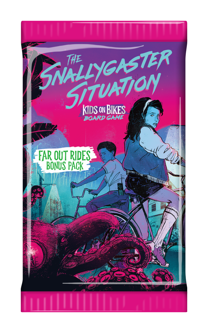 The Snallygaster Situation - A Kids on Bikes Board Game - Far Out Rides Bonus Pack