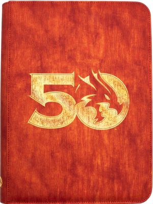 Dungeons &amp; Dragons 50th Anniversary Premium Zip Book Folio