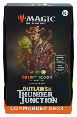 Magic the Gathering TCG Outlaws of Thunder Junction Commander Bundle