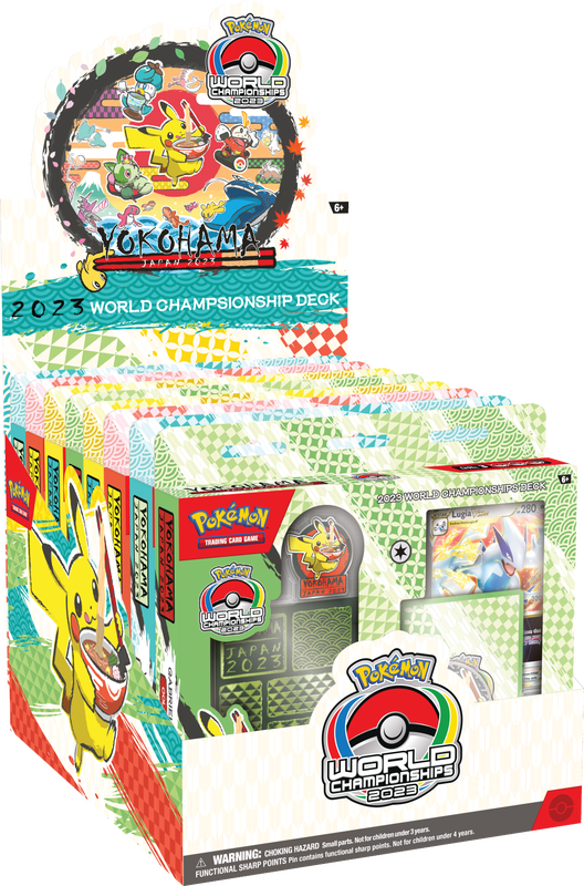 POKEMON 2023 WORLD CHAMPIONSHIPS DECK DISPLAY BOX