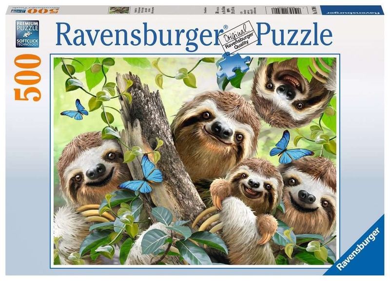 500 pcs - Sloth Selfie