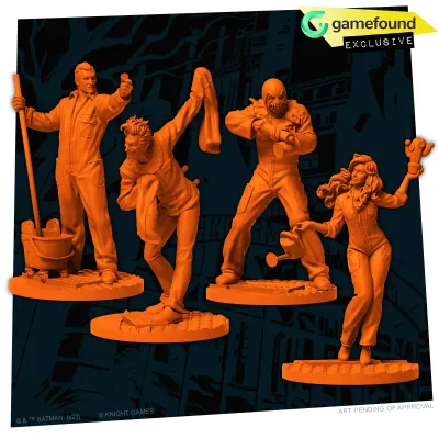 **PRE-ORDER** Batman: Escape from Arkham Asylum - Patients Skin Set