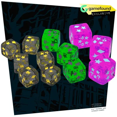 **PRE-ORDER** Batman: Escape from Arkham Asylum - Special Dice Set