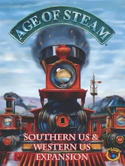 Age of Steam - Maps Expansion - Southern US/Western US