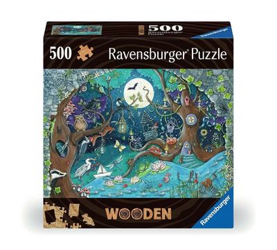 500 pcs - Wooden: Fantasy Forest