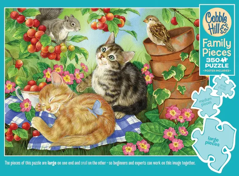350 pcs - Under the Cherry Tree (Family Puzzle)
