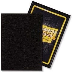Sleeves - 63x88mm - Dragon Shield - 100/pk - Matte - Jet