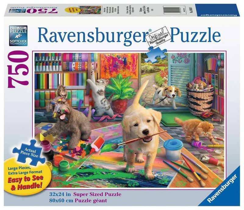 750 pcs - Cute Crafters (Large Piece Format)