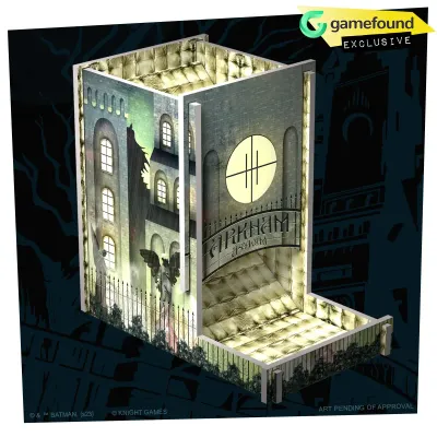 **PRE-ORDER** Batman: Escape from Arkham Asylum - Arkham Asylum Dice Tower