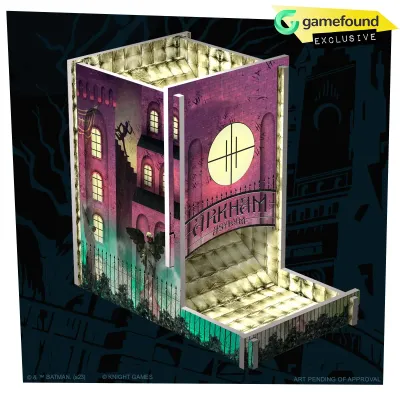 **PRE-ORDER** Batman: Escape from Arkham Asylum - Super Villain Dice Tower