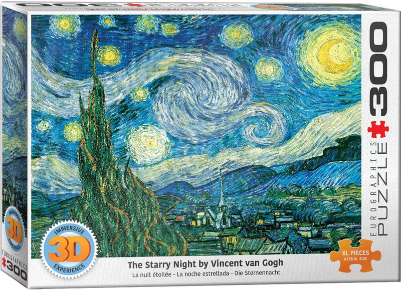 300 pcs - Starry Night (3D Lenticular)