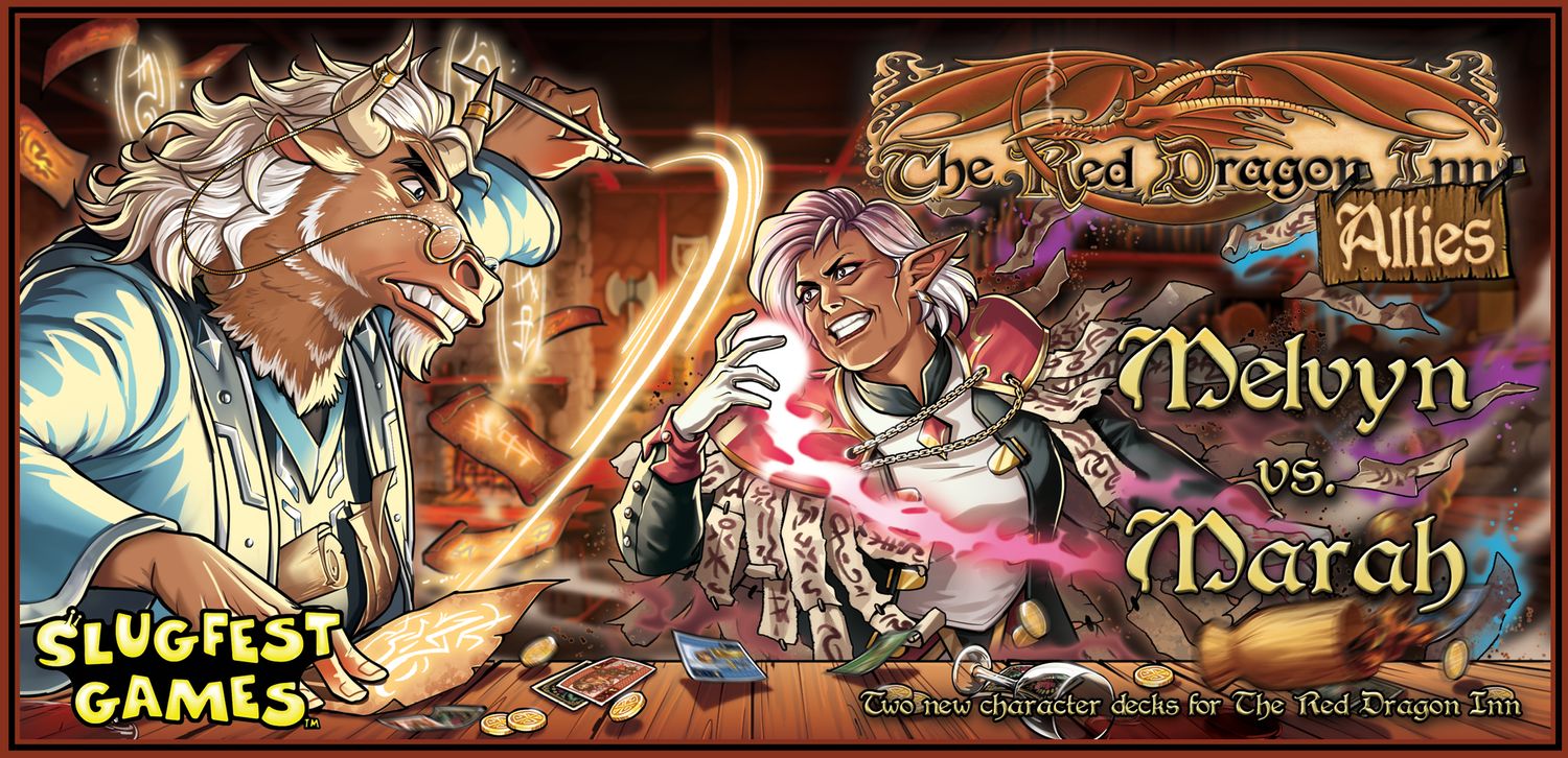 Red Dragon Inn - Allies Expansion: Melvyn Vs Marah